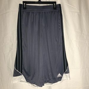 Men’s gray Adidas shorts